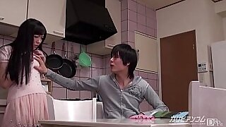 young brother and sisiter having fun time while parents are away